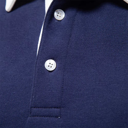 Harrington Polo-Collar Sweater
