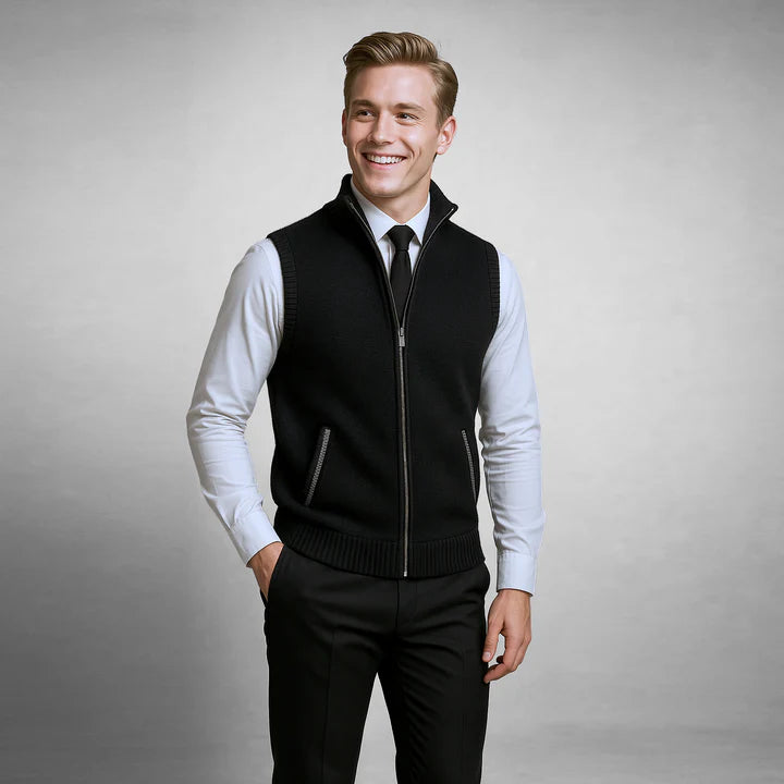 Winston Full-Zip Sweater Vest