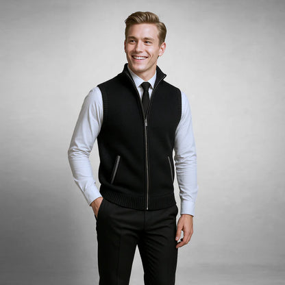 Winston Full-Zip Sweater Vest