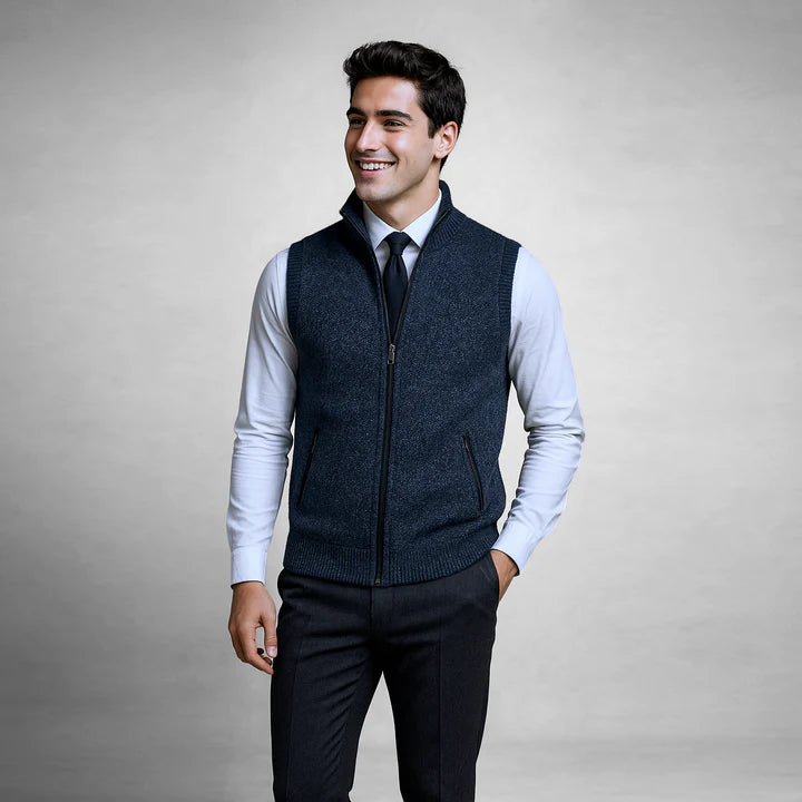 Winston Full-Zip Sweater Vest