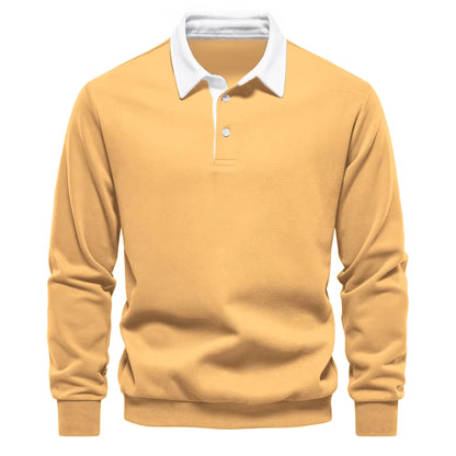 Harrington Polo-Collar Sweater